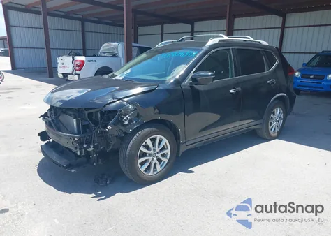 2017 Nissan Rogue Sv z USA, uszkodzony, nr VIN KNMAT2MT6HP618292
